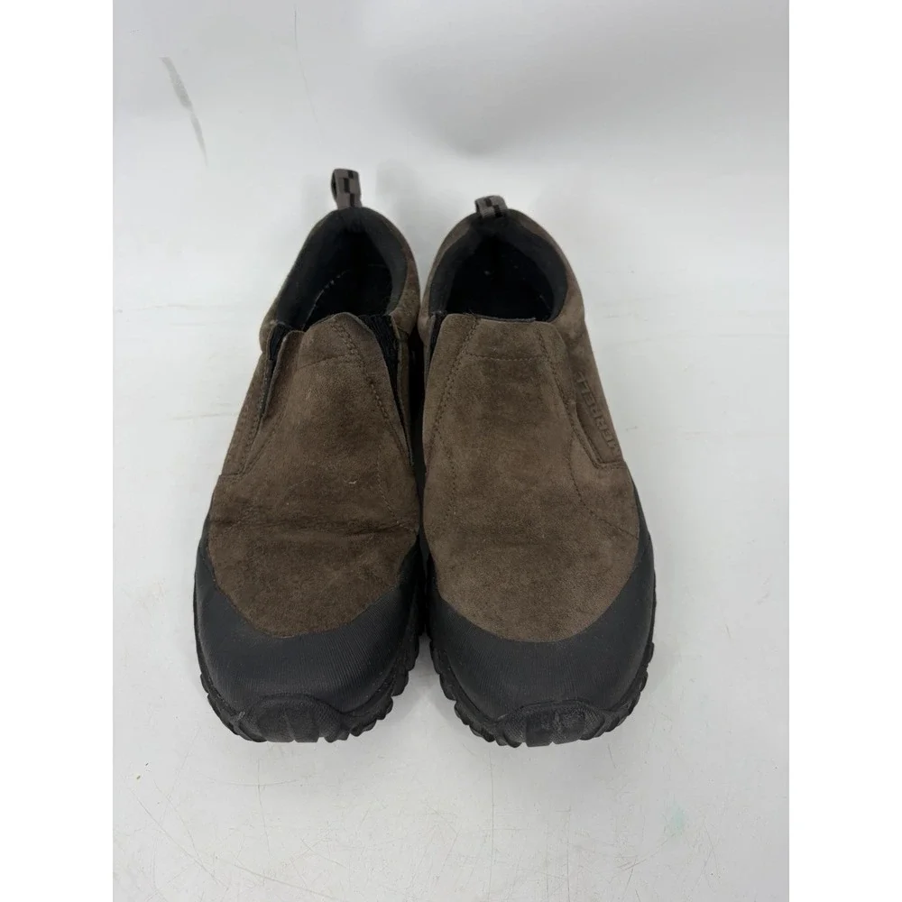 Merrell Shiver Moc Gunsmoke Slip On Shoes Brown  Waterproof Vibram Sz 11.5